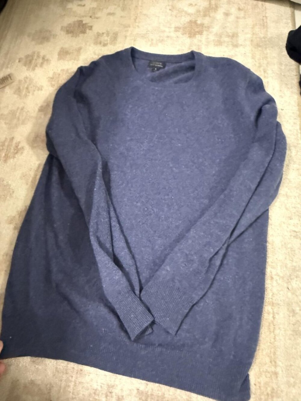 J.Crew Men’s Navy Crewneck Sweater Size S